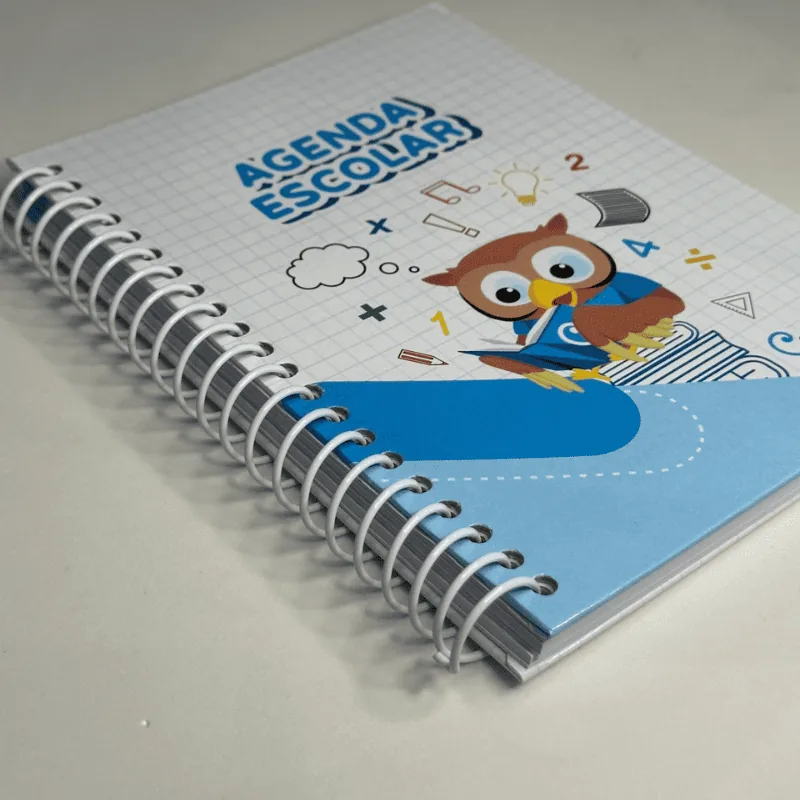Agenda escolar infantil personalizada