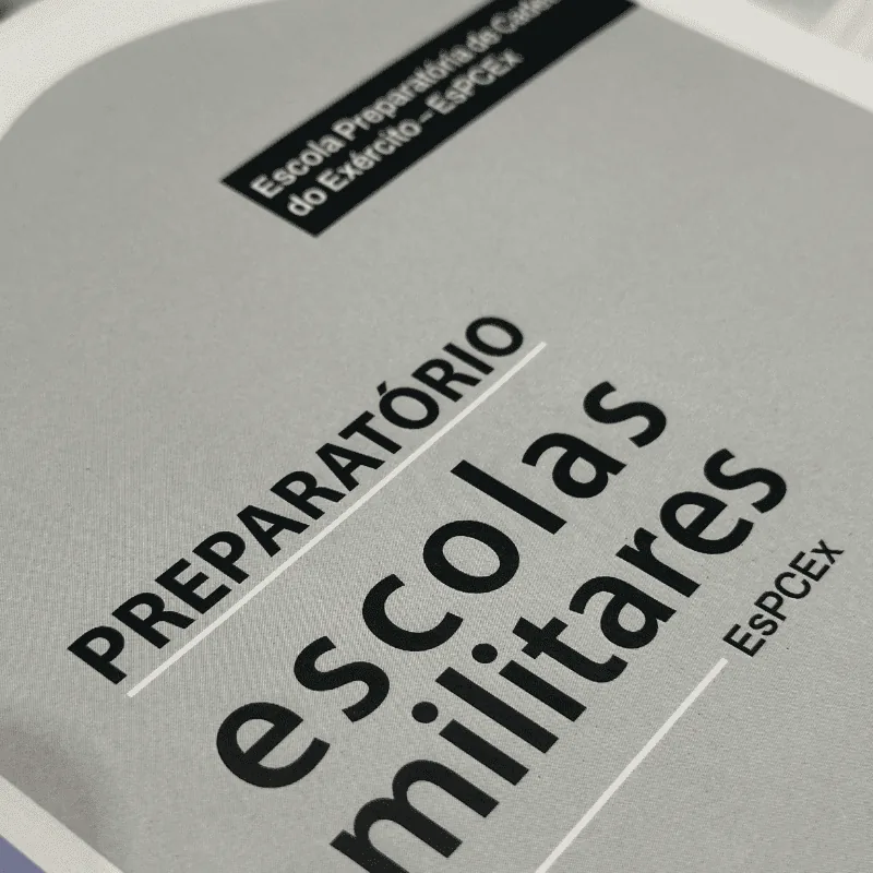 Capa de prova — preparatório militar